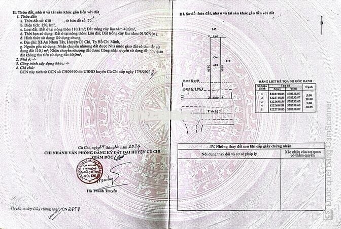 Tôi chính chủ cắt lỗ 300tr bán đất  thổ cư Mặt tiền lớn giá rẻ đầu tư