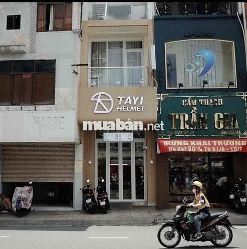 Cho thuê nhà MT 308 Võ Văn Tần Q3, 3x8m nở hậu, Trệt lửng 1 lầu, 35tr