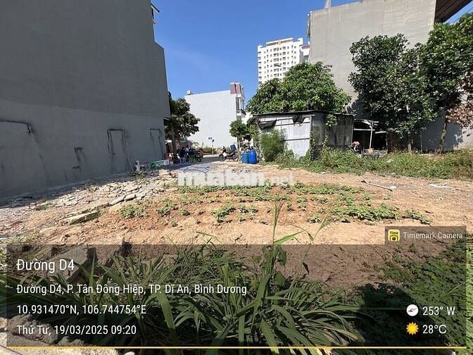 CHÍNH CHỦ BÁN ĐẤT NỀN - 78,4m2 - KDC PHÚC ĐẠT, TỈNH BÌNH DƯƠNG