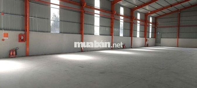 Cho Thuê 3.000m2 Nhà Xưởng Mới Tân Uyên Bình Dương PCCC Tự Động