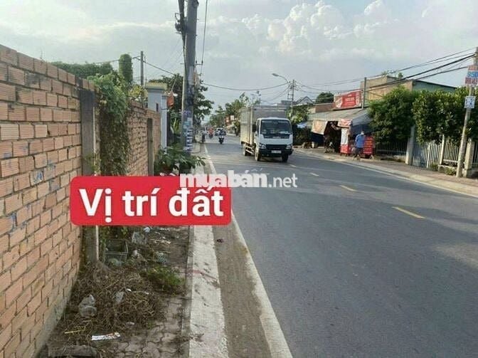 Bán lô đất thổ cư 3 mặt tiền phân lô Hưng Long