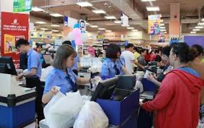 SIÊU THỊ HÓC MÔN, Q8 CẦN TUYỂN NV BÁN HÀNG, THU NGÂN THỜI VỤ, THEO CA