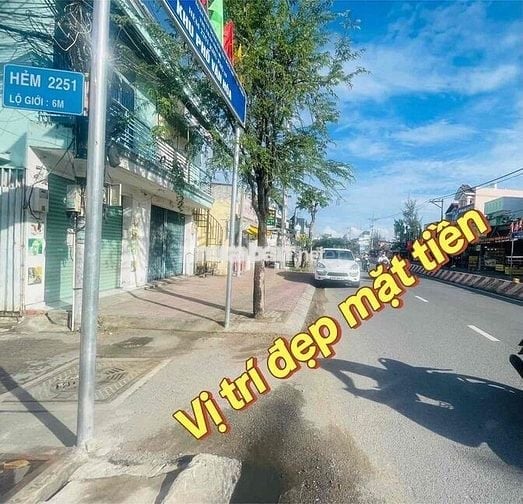 BÁN NHÀ MẶT TIỀN HUỲNH TẤN PHÁT THỊ TRẤN NHÀ BÈ