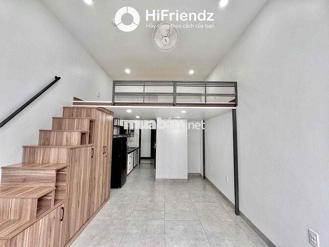 CHO THUÊ CĂN HỘ GÁC LỮNG CAO FULL NỘI THẤT , CÓ THANG MÁY , GẦN DH VH