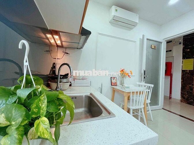 STUDIO CỬA SỔ TRỜI FULL NỘI THẤT CAO CẤP PHÒNG AN NINH