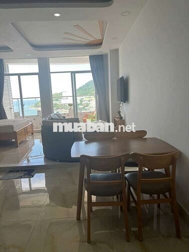 Cho thuê căn hộ Thủy Tiên resort 1PN full nội thất view biển sát biển