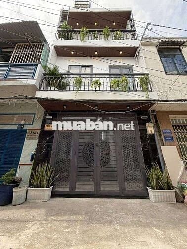 NHÀ MỚI ĐẸP 3 LẦU.HẺM RỘNG 4,1 ×6  ĐƯỜNG QUANG TRUNG. P10. QUẬN GÒ VẤP