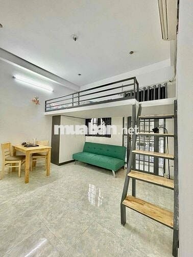 Thuê Căn Hộ Duplex Có Gác Sinh Viên Đặng Thuỳ Trâm Gần Văn Lang CS3