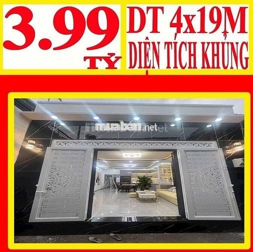 🛑 Bán nhà phố hiện đại diện tích khủng 🛑 GIÁ 3.99 TỶ