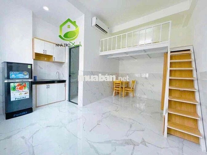 Phòng Có Gác Full Nội Thất Cửa Sổ To Rộng 30M2 Gần Đại Học TDTU