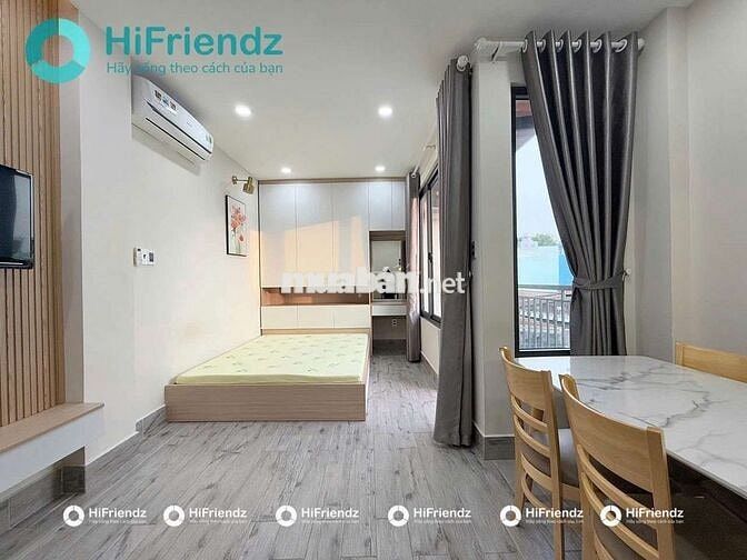 CHO THUÊ PHÒNG FULL NT + BANCON Ở THỐNG NHẤT ,GV