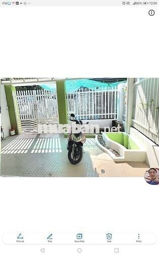 BÁN NHÀ 105M2 MỚI ĐẸP HẺM XE HOIE 3PN CÓ GÁC GẦN KHO C SỔ RIÊNG
