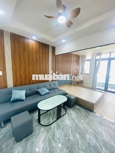Căn Hộ Dịch Vụ 1 Phòng ngủ, 1 Bếp có ban công đầy đủ nội thất Quận 7