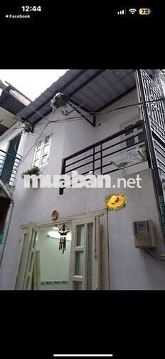 Nhà Bán Âu Cơ 1 trệt 1 lững 1 lầu 18m2 nhà đẹp ở liền