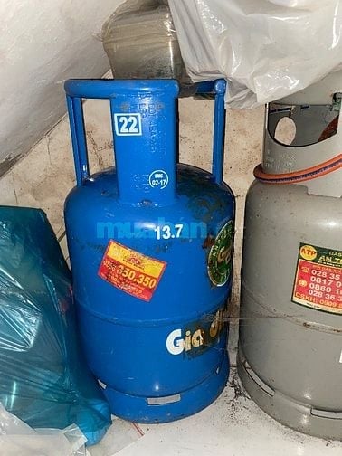 Bán bình ga mới đổi còn nguyên ga