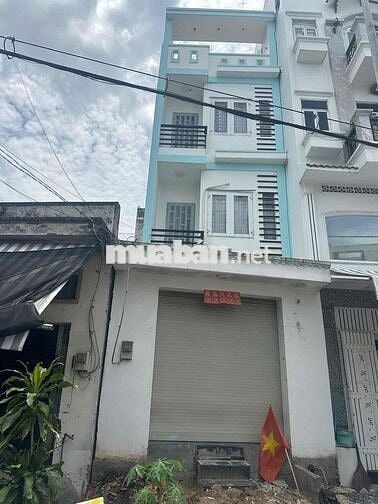 nhà thuê MT 2D Bình Tân, 3,5 tấm 52m2 4PN, thông ra đường lớn, 11tr