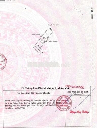 Bán đất phú mỹ. Thủ Dầu Một. 114m. Giá chỉ 2 tỷ 390