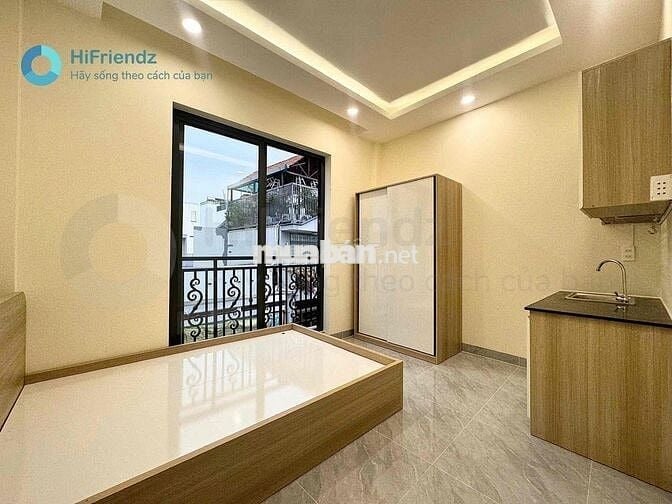1PN ban công tách bếp, giáp quận 1, UEF, HUTECH, UTH, VLU, HIU giá rẻ.