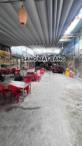 sang mặt bằng quán nhậu bạc kéo 600m2 quận gò vấp