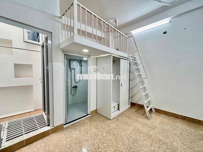 🏡Cho thuê phòng có gác 35m2 ngay gần Đh VLang CS2,3, Bình Thạnh