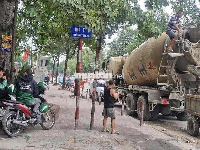 YÊN XÁ 119m MT 7,5M nở hậu,ngõ rất rộng,gần phố,vị trí đẹp xây CCMN