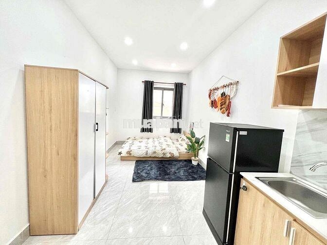 cho thuê Căn hộ mini Full nội thất - cửa sổ lớn - gần dương Bá Trạc
