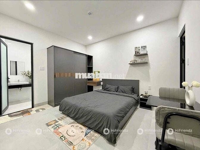 Cho thuê căn hộ 1PN tách bếp nhà mới xây 100% ngay Dương Quảng Hàm GV