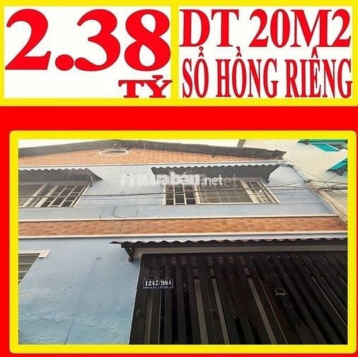 🛑 Bán nhà Quận 7 2 lầu Sổ hồng riêng  🛑 GIÁ 2.38 tỷ