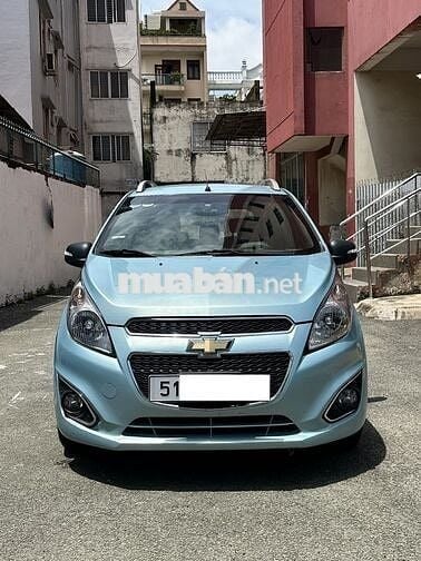 Spark LT 1.2 MT 2018, xanh, 31.000 km, 142tr