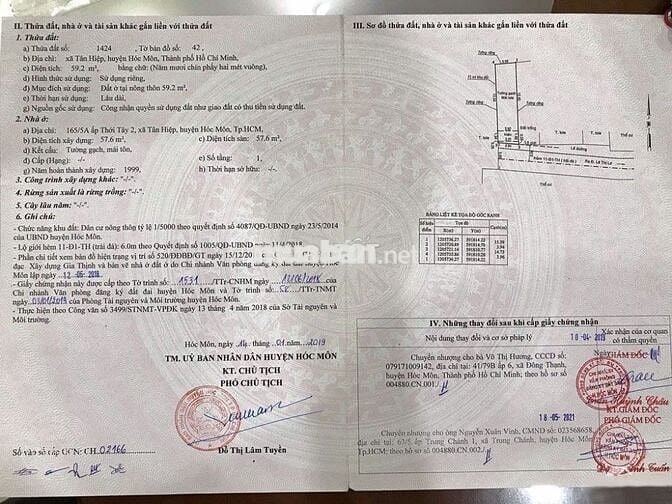CĂN 1,4 TỶ CẦN BÁN GẤP 950TR DO THUA LỖ