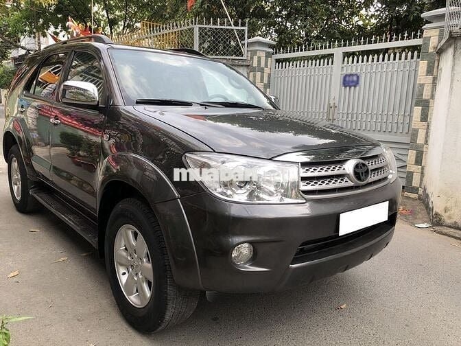 Fortuner 2012 số tự động, xám chì 2 cầu full