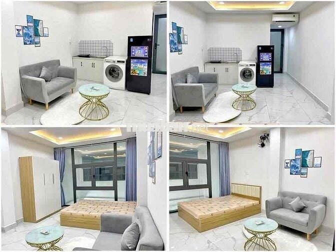 STUDIO 30M² NGUYỄN HỮU HÀO Q4, FULL NT, MÁY GIẶT RIÊNG, GIÁ 7TR/THÁNG