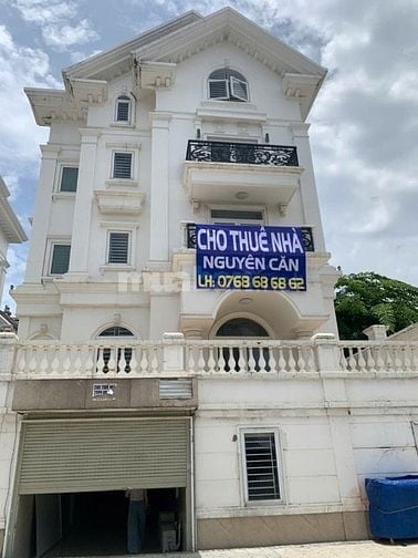 Cho thuê biệt thự Cityland mặt tiền Dương Quảng Hàm 14x20 5 tầng 100tr