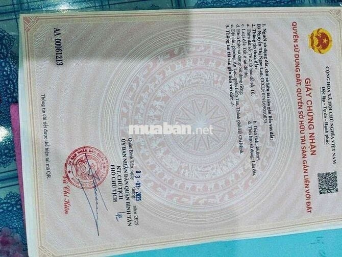 đất an dương vương đường phan đình thông giáp quận 6
