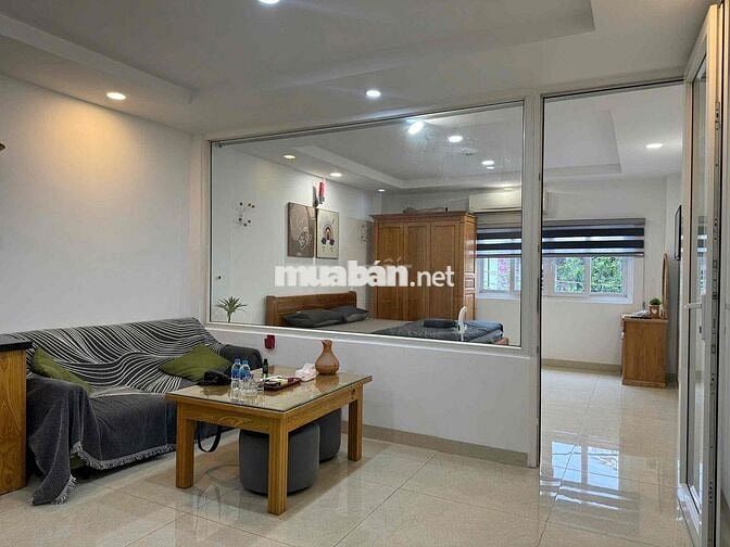 CĂN HỘ TÁCH BẾP 1PN FULL NỘI THẤT 40M2 CỰC RỘNG Ở HOÀ HƯNG QUẬN 10