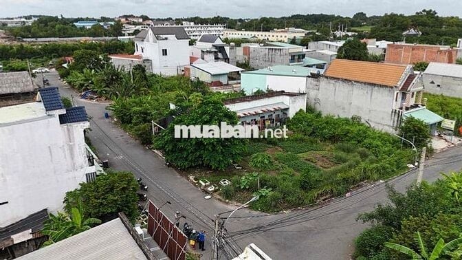 BÁN GẤP LÔ GÓC 2 MẶT TIỀN – ĐƯỜNG NHỰA 10M – KHU TÁI ĐỊNH CƯ KCN THÀ