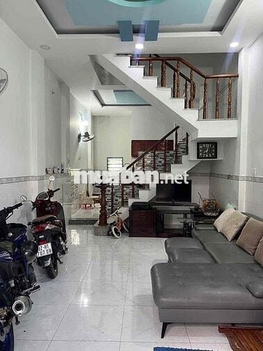 Nhà đẹp 4,3*12,5m 2PN hẻm 4m ô tô 1/ Chợ Nữ Dân Công Vĩnh Lộc A