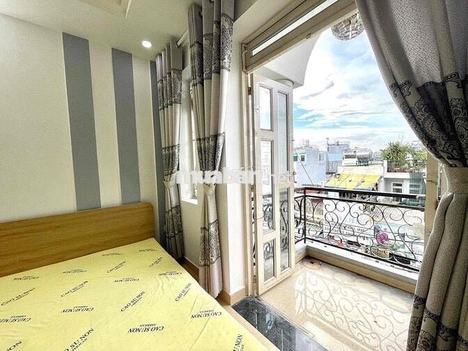 CĂN STUDIO BALCONY 40m2 CÁCH VĂN LANG CS2 CS3 5-7P CHẠY XE, BÌNH THẠNH