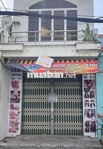 CHo thuê nhà mặt tiền đường Nguyễn văn vịnh 4x40m thông suốt