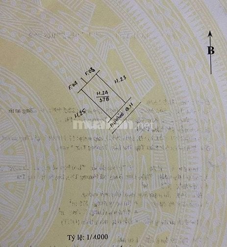 Đất Thổ cư gần 400m2 ven Huế cách cầu Tuần 3km, cách TTTP 15km