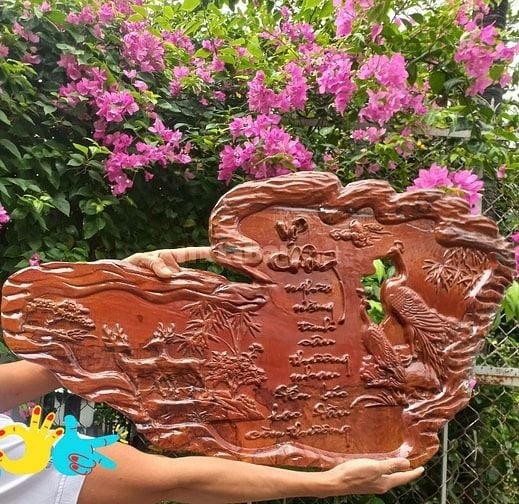 TRANH CHỮ THƯ PHÁP VỢ CHỒNG DECOR