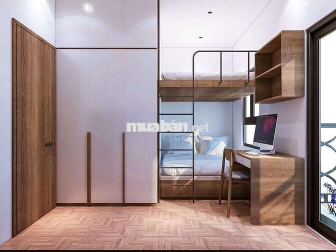 Khai trương CCMN 30m2 Giường tầng. Full đồ, máy giặt tại Đường Láng