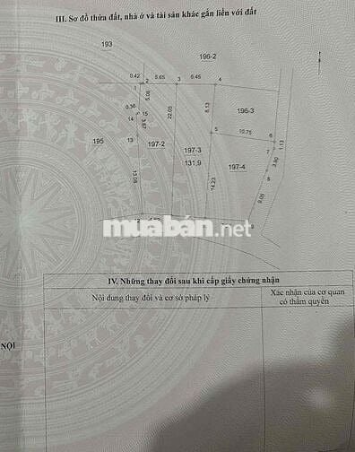 BÁN ĐẤT ĐỒNG MAI, HÀ ĐÔNG  - 131,9M2 Ô TÔ 7 CHỖ VÀO TẬN NHÀ,