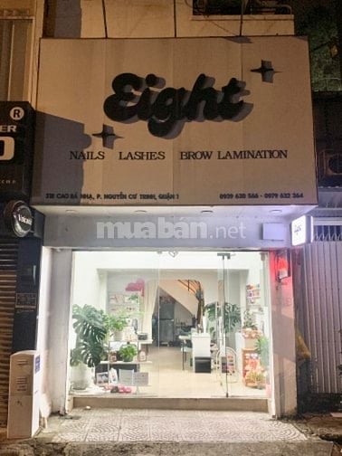 Cho thuê mặt bằng kinh doanh mặt tiền quận 01