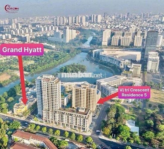 Cho thuê shophouse Crescent Residence 5 PMH, cạnh hồ Bán Nguyệt