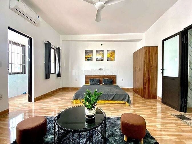 Phòng 35m2_studio_ban công_full nt_Bạch Đằng, Bình Thạnh