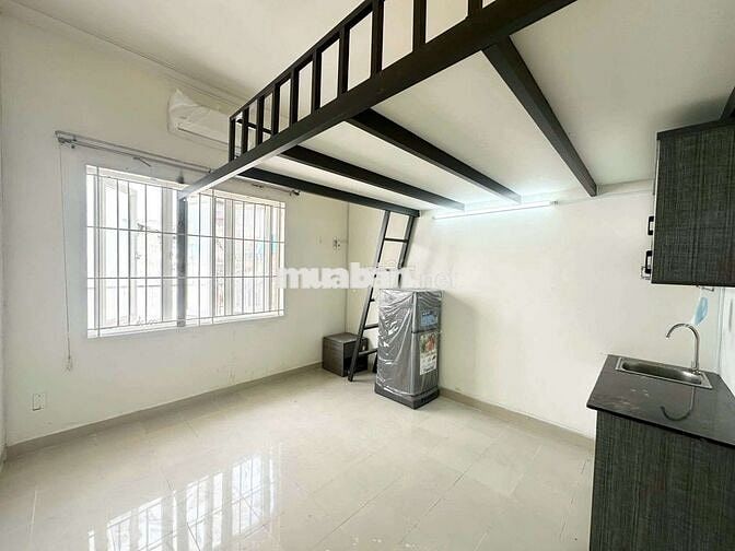 PHÒNG TRỌ 35M2 GÁC - CỬA SỔ - KHOÁ VÂN TAY BÌNH THẠNH Ở NHẬN 5NG5XE
