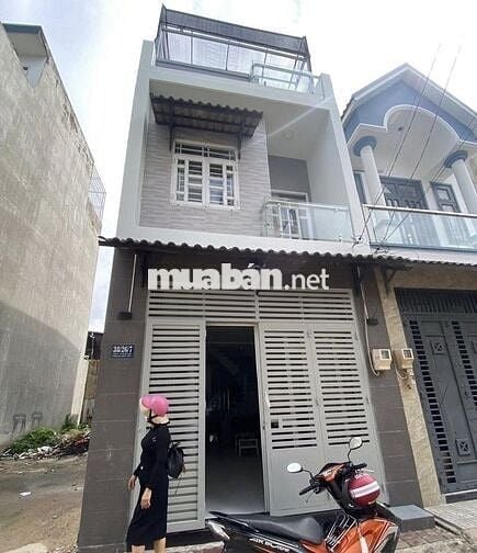 Nhà 1 trệt 1 lầu chủ gửi bán, 63m2/870tr ở Tân Kim, Cần Giuộc