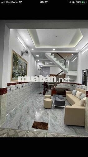 nhà trệt 2 lầu 4 pn  3 wc đg ce hơim