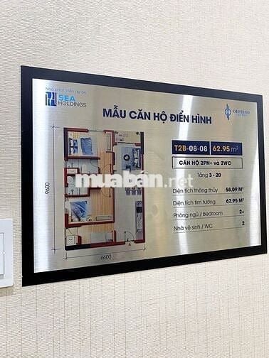 Căn hộ 60m2 2PN+ Destino Centro nằm ngay mặt tiền đường QL1A